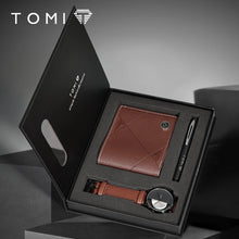 Carregar imagem no visualizador da galeria, KIT MINIMALISTA PREMIUM - Relogio + Carteira + Caneta