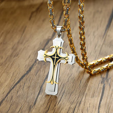 Carregar imagem no visualizador da galeria, Corrente Masculina CRUCIFIX #001