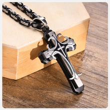 Carregar imagem no visualizador da galeria, Corrente Masculina CRUCIFIX #001