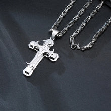 Carregar imagem no visualizador da galeria, Corrente Masculina CRUCIFIX #001