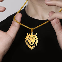 Carregar imagem no visualizador da galeria, Corrente Masculina LION #005