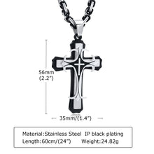 Carregar imagem no visualizador da galeria, Corrente Masculina CRUCIFIX #001