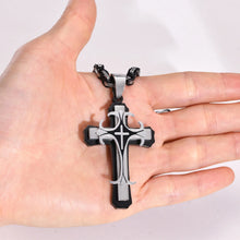 Carregar imagem no visualizador da galeria, Corrente Masculina CRUCIFIX #001