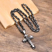 Carregar imagem no visualizador da galeria, Corrente Masculina CRUCIFIX #001