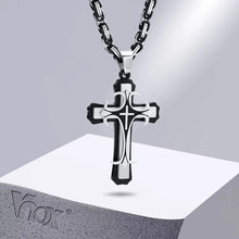 Carregar imagem no visualizador da galeria, Corrente Masculina CRUCIFIX #001