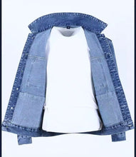 Carregar imagem no visualizador da galeria, Jaqueta Masculina DENIM #009