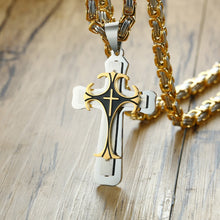 Carregar imagem no visualizador da galeria, Corrente Masculina CRUCIFIX #001