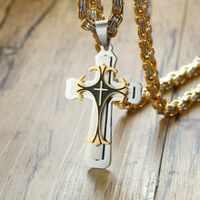 Carregar imagem no visualizador da galeria, Corrente Masculina CRUCIFIX #001