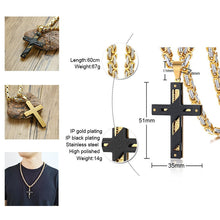 Carregar imagem no visualizador da galeria, Corrente Masculina CRUCIFIX #001