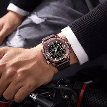 Carregar imagem no visualizador da galeria, Relógio Masculino Militar LED Pulseira Aço Inox #030