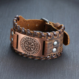 Pulseira de Couro VIKING