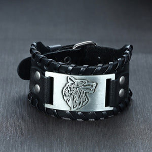 Pulseira de Couro VIKING