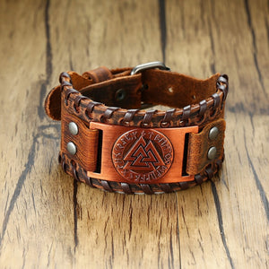 Pulseira de Couro VIKING