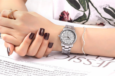 Relógio Feminino Diamond luxo #004