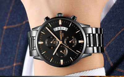 Relógio Masculino NIBOSI Luxo #024